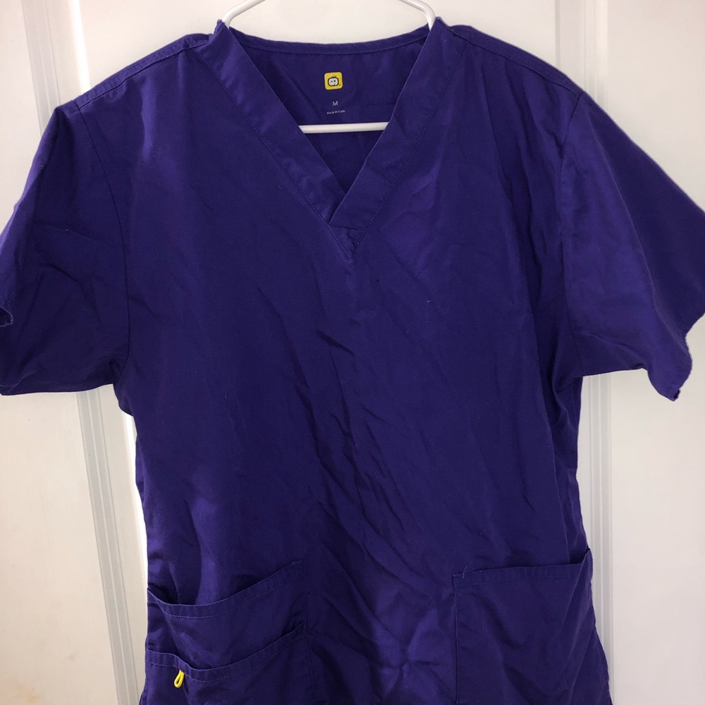 Purple scrub set